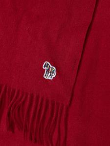 pspaulsmith PS Paul Smith Sjaal met logopatch - Rood