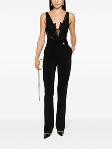 Elisabetta Franchi Straight pantalon - Zwart