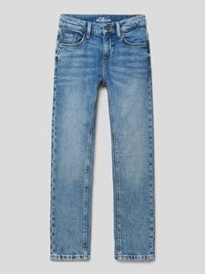 S.Oliver RED LABEL Slim fit jeans met knoopsluiting
