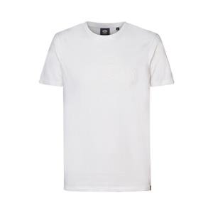 Petrol industries Effen T-shirt met ronde hals