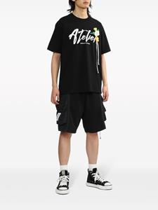 musiumdiv. Musium Div. Cargo shorts - Zwart