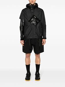ACRONYM Low waist cargo shorts - Zwart