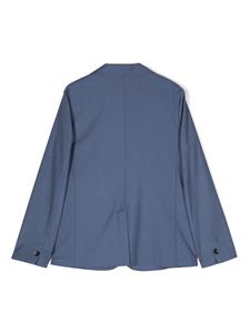 paolopecorakids Paolo Pecora Kids Blazer met enkele rij knopen - Blauw