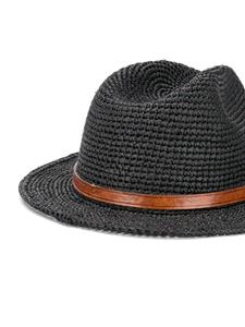IBELIV Raffia hoed - Zwart