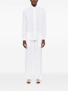 amirslama Amir Slama Broek met elastische tailleband - Wit