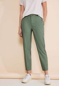 STREET ONE Chinohose mit Bundfalten