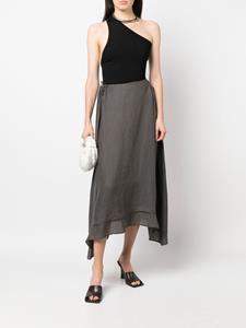 giorgioarmanipre-owned Giorgio Armani Pre-Owned Rok met trekkoord - Grijs
