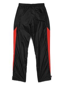 purplebrand Purple Brand Broek met vlakken - Zwart