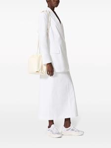 valentinogaravani Valentino Garavani Katoenen midi-rok - Wit