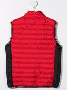 Diesel Kids Bodywarmer met logopatch - Rood