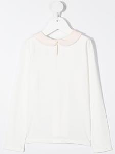 lanvinenfant Lanvin Enfant Top met vosprint - Beige
