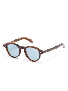 cutler&gross Cutler & Gross GR06 zonnebril met rond montuur - Bruin