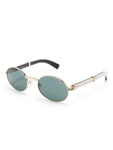 Cartier Eyewear Zonnebril met ovalen montuur - Wit