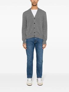 Jeanerica Low waist jeans met toelopende pijpen - Blauw