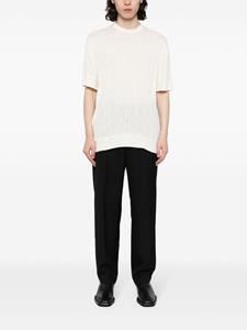 helmutlang Helmut Lang Gekreukt wollen T-shirt - Beige