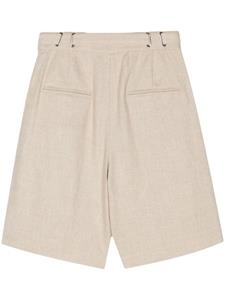 REMAIN Sorna shorts met ceintuur - Beige