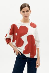 Thinking MU Damen vegan Sweatshirt Schmetterling Blume Emily