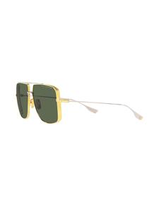 ditaeyewear Dita Eyewear Zonnebril met metalen montuur - Goud