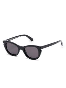 off-whiteeyewear Off-White Eyewear Boulder zonnebril met cat-eye montuur - Zwart