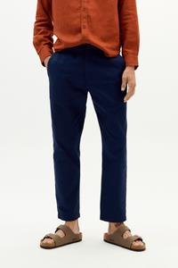 Thinking MU Herren vegan Hose Travel Light Marineblau