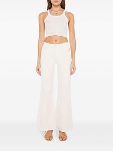 MOTHER The Twister Skimp high waist flared jeans - Beige