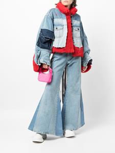 natashazinko Natasha Zinko Jeans met franje - Blauw