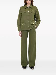 aninebing ANINE BING Broek met gewelfde afwerking - Groen