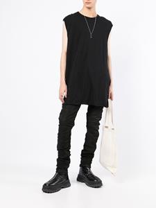 borisbidjansaberi Boris Bidjan Saberi Tanktop met gerafelde afwerking - Zwart