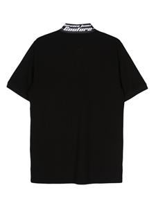 versacejeanscouture Versace Jeans Couture Poloshirt met logoprint - Zwart