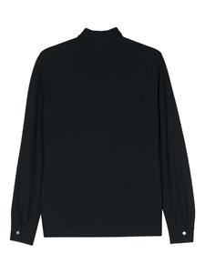 Zanone Ice katoenen poloshirt - Blauw