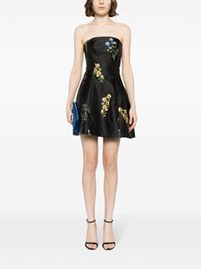 sachin&babi Sachin & Babi Alanna mini-jurk met bloemenprint - Zwart