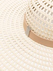Peserico Geweven zonnehoed - Beige