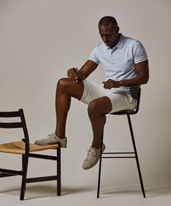 Profuomo Piqué Poloshirt Lichtblauw