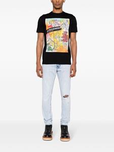 DSQUARED2 Cool Guy gerafelde skinny jeans - Blauw