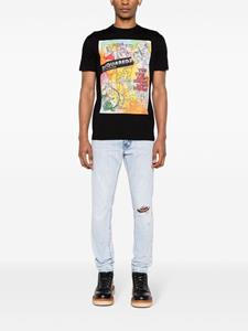 Dsquared2 Cool Guy gerafelde skinny jeans - Blauw