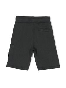 stoneislandjunior Stone Island Junior Shorts met Compass-logopatch - Grijs