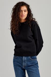 THOKKTHOKK Damen vegan Pullover Schwarz