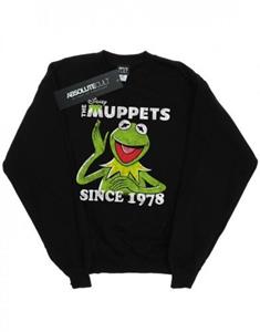 Disney Heren The Muppets Kermit Sinds 1978 Sweatshirt L grijs