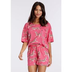 Vivance Dreams Shortama mt animal alloverprint (2-delig)