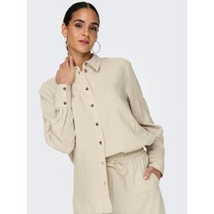 JDY Overhemdblouse SAY L/S LINEN LOOSE SHIRT WVN NOOS