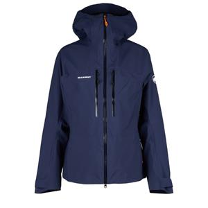 Mammut  Women's Taiss HS Hooded Jacket - Regenjas, blauw