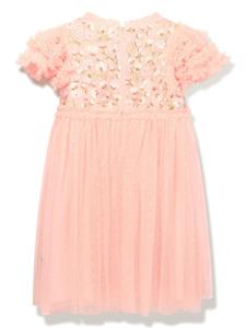 needle&threadkids NEEDLE & THREAD KIDS Midi-jurk met borduurwerk - Roze