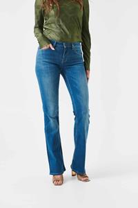 Kuyichi Damen vegan Jeans Mid Waist Amy Bootcut Essential Blau