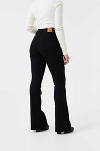 Kuyichi Damen vegan Flare Jeans Lisette Forever Schwarz