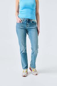 Kuyichi Damen vegan Gerade Jeans Sara Vintage Blau
