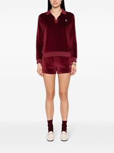 sporty&rich Sporty & Rich Fluwelen polotop - Rood
