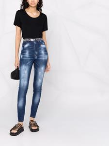 philippplein Philipp Plein High waist jegging - Blauw