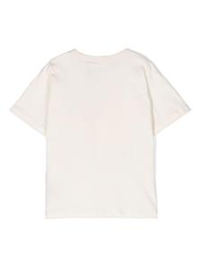 Molo T-shirt met palmboomprint - Beige