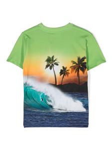 Molo T-shirt met print - Groen