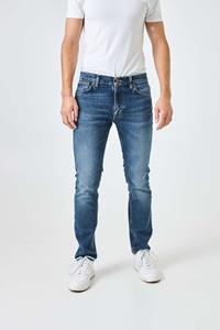 Nudie Jeans Herren vegan Jeans Lean Dean Unruhiges Meer Blau